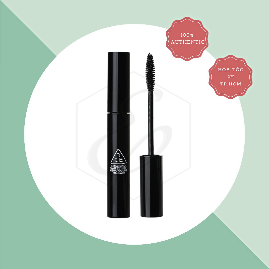 Mascara 3CE Stylenanda Waterproof Mega Volume